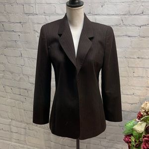 Linda Allard Ellen Tracy Wool Blazer-2